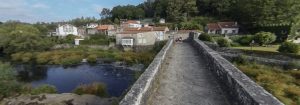 Medieval bridge at Ponte Maceira