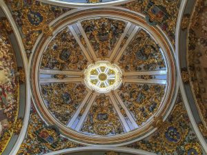 Ornate ceiling, Burgos Cathedral